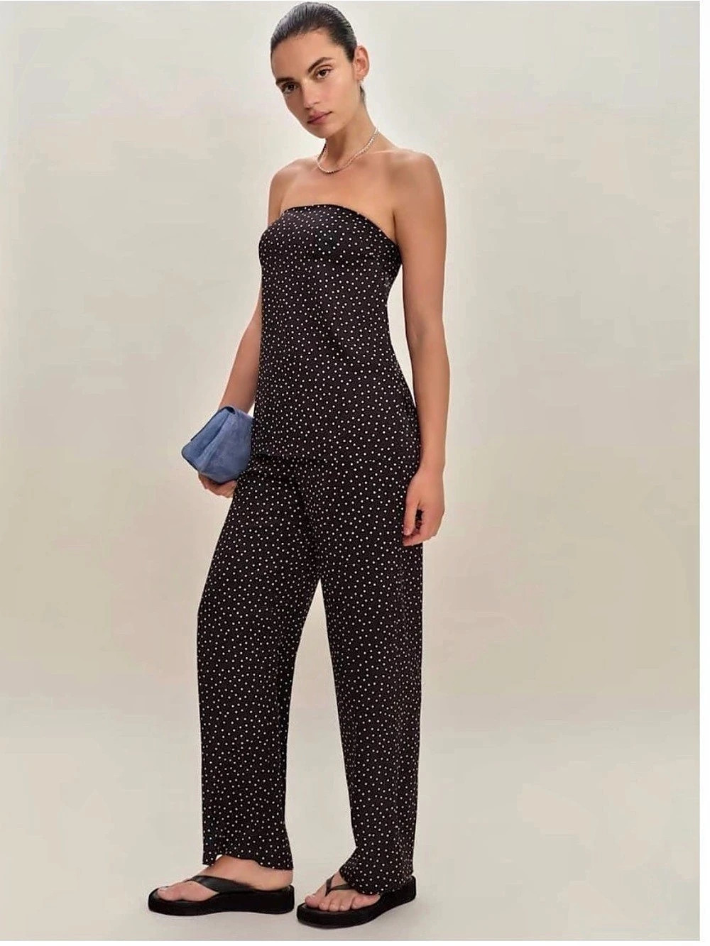 Reformation Alleia Satin Two Pieces
